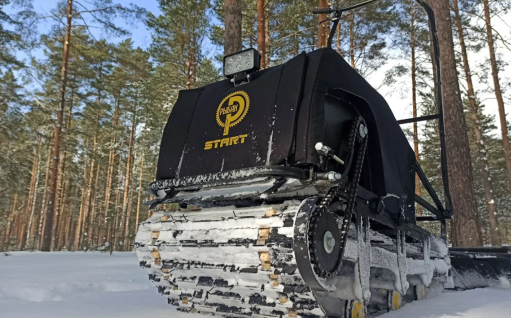 Мотобуксировщик РЫБАК СТАРТ Lifan 15 л.с (тканный капот) в Череповце