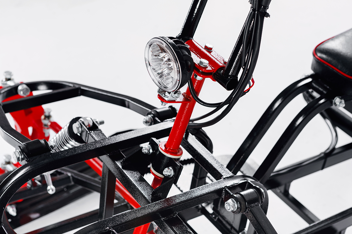 Лыжный модуль IKUDZO TERRAIN с подогревом ручек металлические лыжи в Череповце