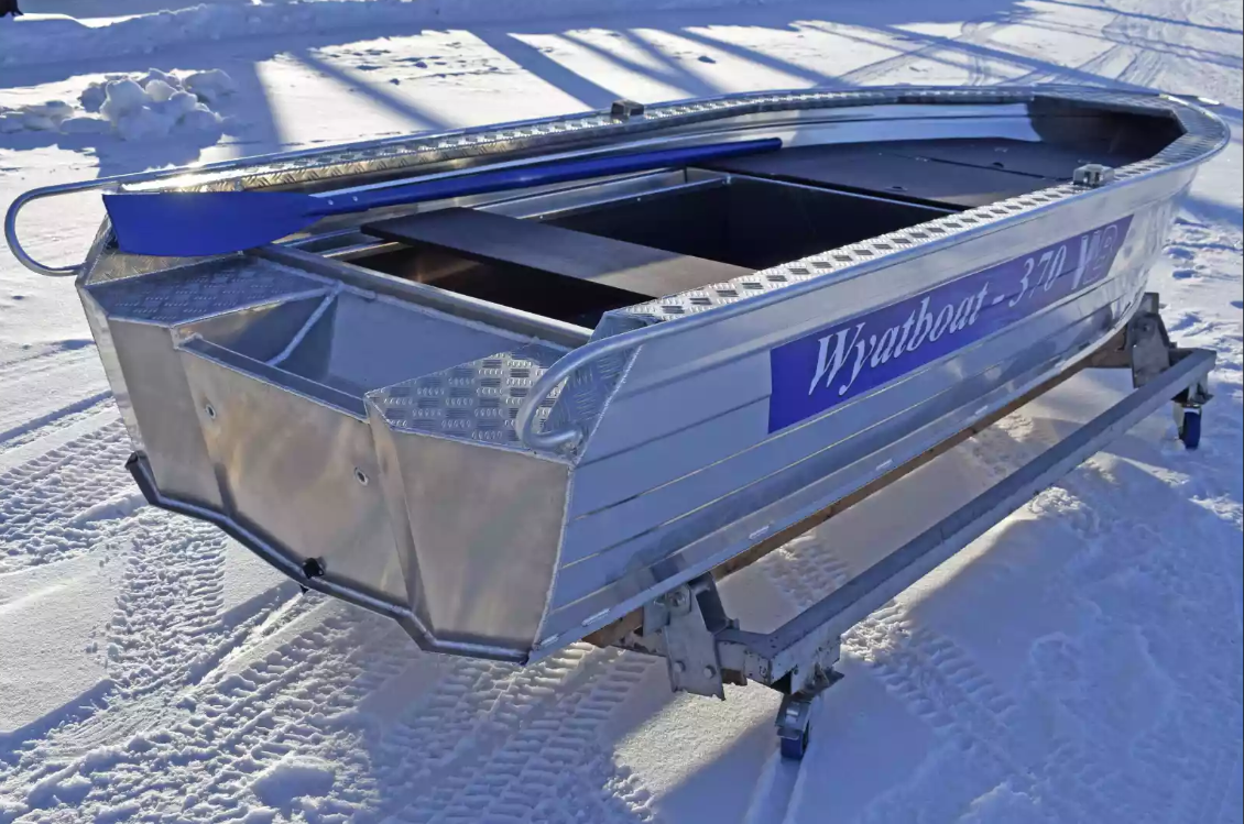 Алюминиевая лодка Wyatboat-370 Р FISH в Череповце