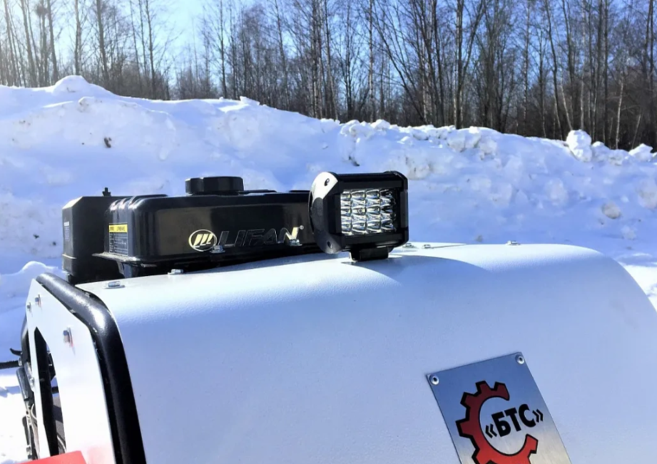 Мотобуксировщик БТС «STANDART PRO»  500/15 э/зап. LIFAN PRO(216 Ватт) в Череповце