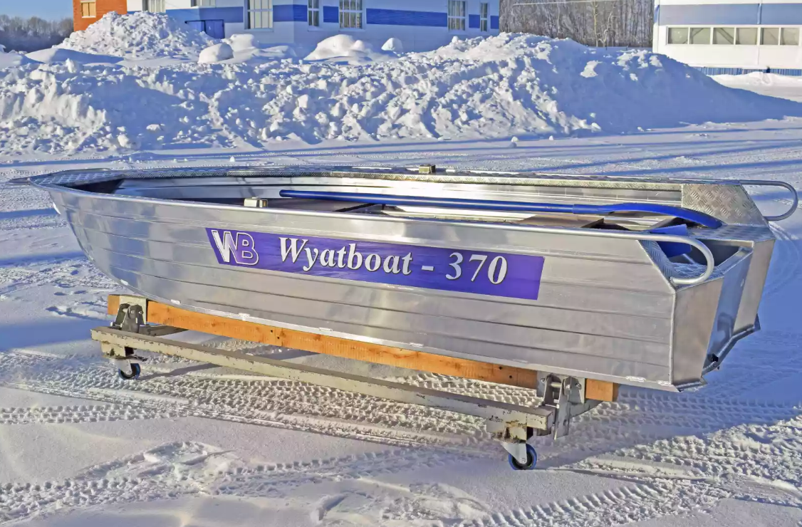 Алюминиевая лодка Wyatboat-370 Р FISH в Череповце