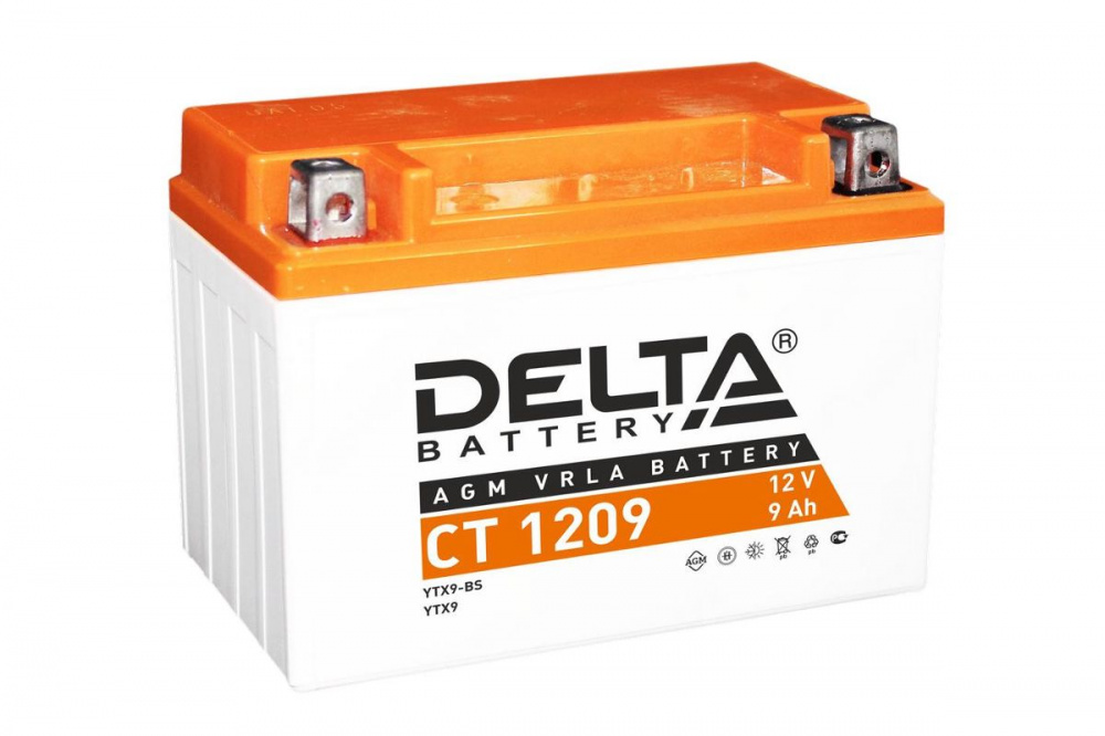Аккумулятор Delta CT 1209 (12V / 9Ah) в Череповце