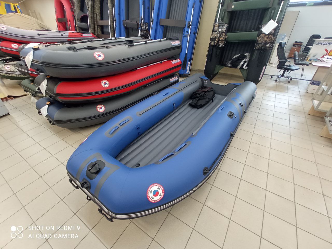 Лодка MISHIMO RIVER JET 410 под водомет в Череповце