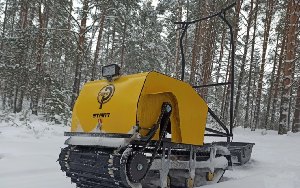Мотобуксировщик РЫБАК СТАРТ Lifan 15 л.с. (металлический капот) в Череповце