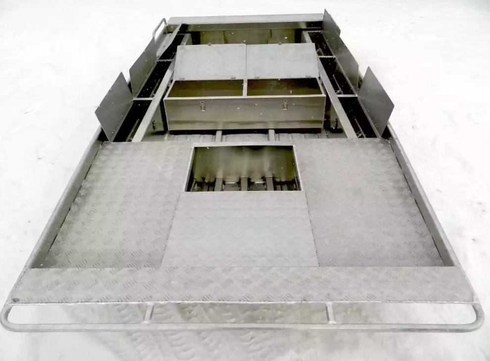 Алюминиевая лодка Wyatboat-390 Jonboat в Череповце