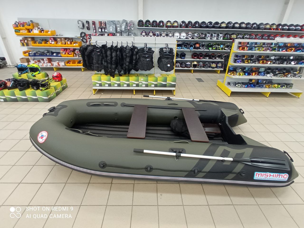 Лодка MISHIMO RIVER JET 410 под водомет в Череповце