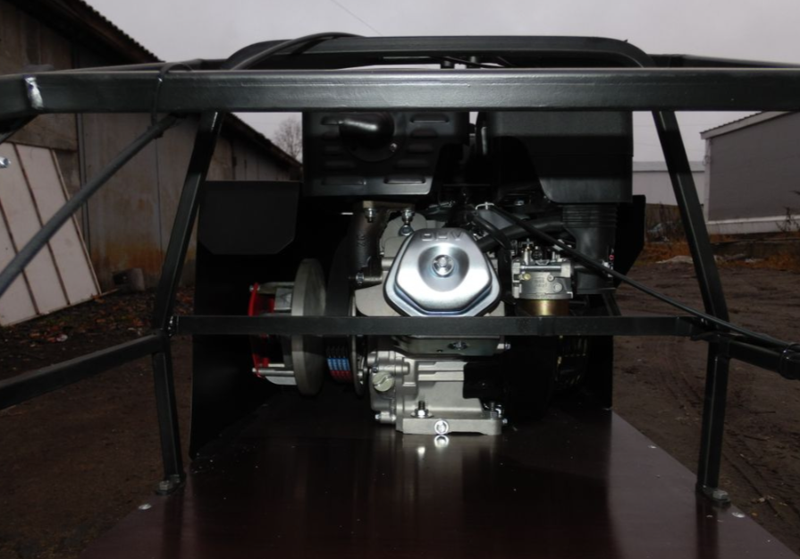 Мотобуксировщик AhtaR Зима 15 л/с с вариатором в Череповце