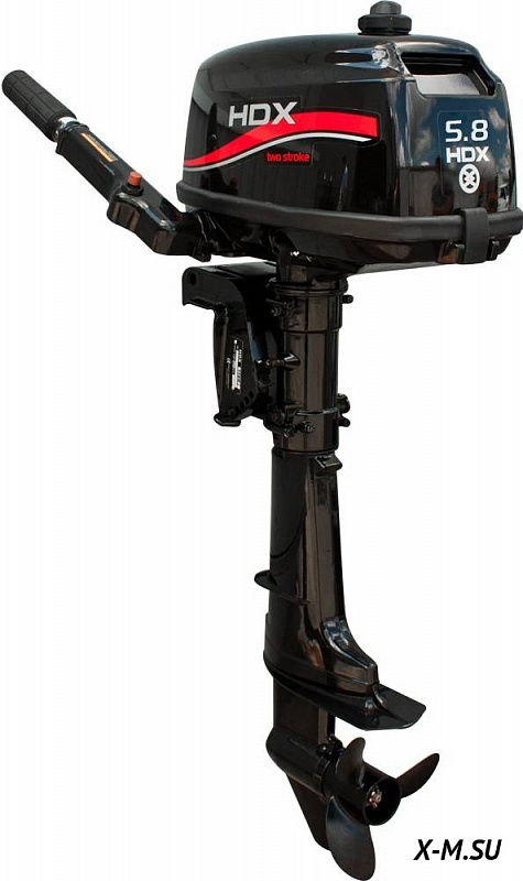 Лодочный мотор 2-х тактный HDX R series T 5,8 BMS в Череповце