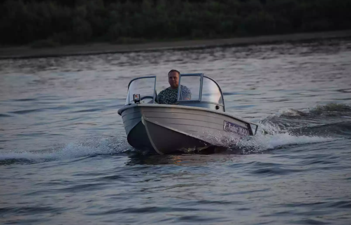 Алюминиевая лодка Wyatboat-390 DCM в Череповце