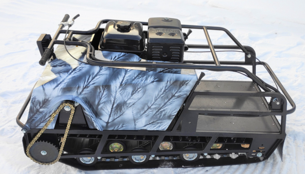 Мотобуксировщик Irondog (Железная собака) M500 15 Камуфляж Охотник в Череповце