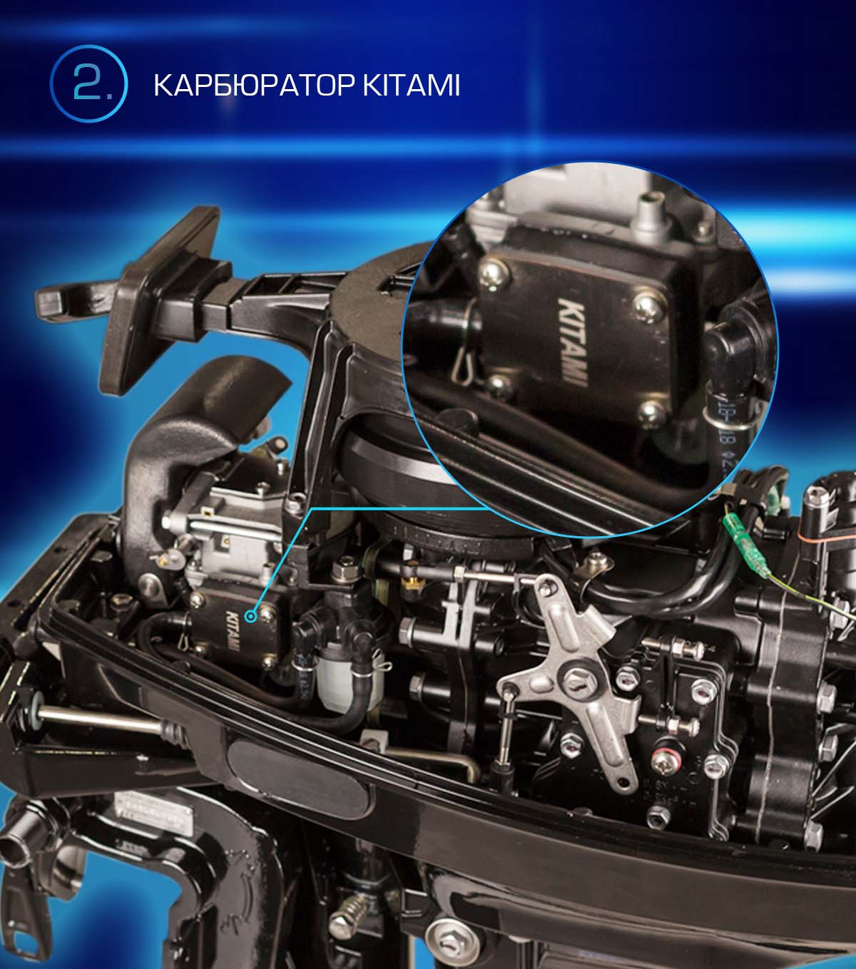 Лодочный мотор MARLIN PROLINE MP 9.9 (20) AWRS FORCE в Череповце