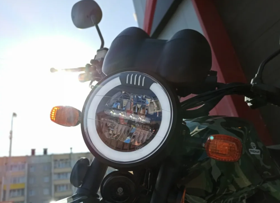 МОПЕД PROMAX ALPHA OFFROAD 130 (49) LUX (LED) в Череповце