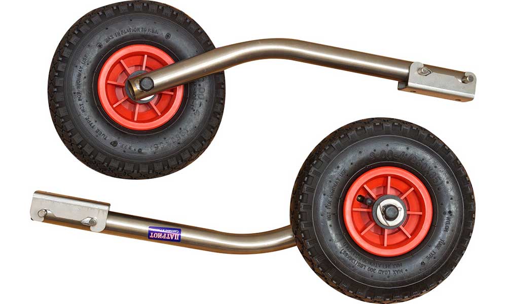 Транцевые колеса модульные удлиненные из нержавеющей стали в Череповце