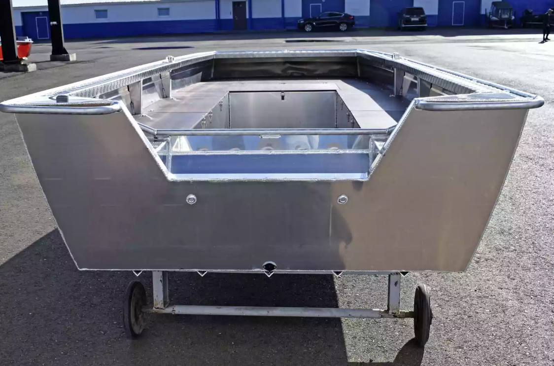 Алюминиевая лодка Wyatboat-490 Jonboat в Череповце