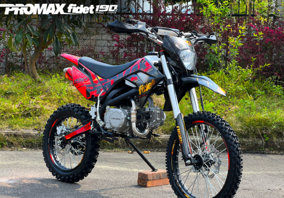 Мотоцикл (питбайк) PROMAX FIDET (ФАЙДЕТ) 190E MAX PRO LUX 19/16 в Череповце