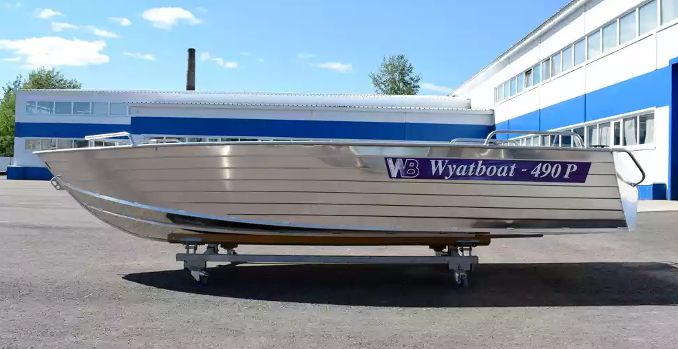 Алюминиевая лодка Wyatboat-490 P в Череповце
