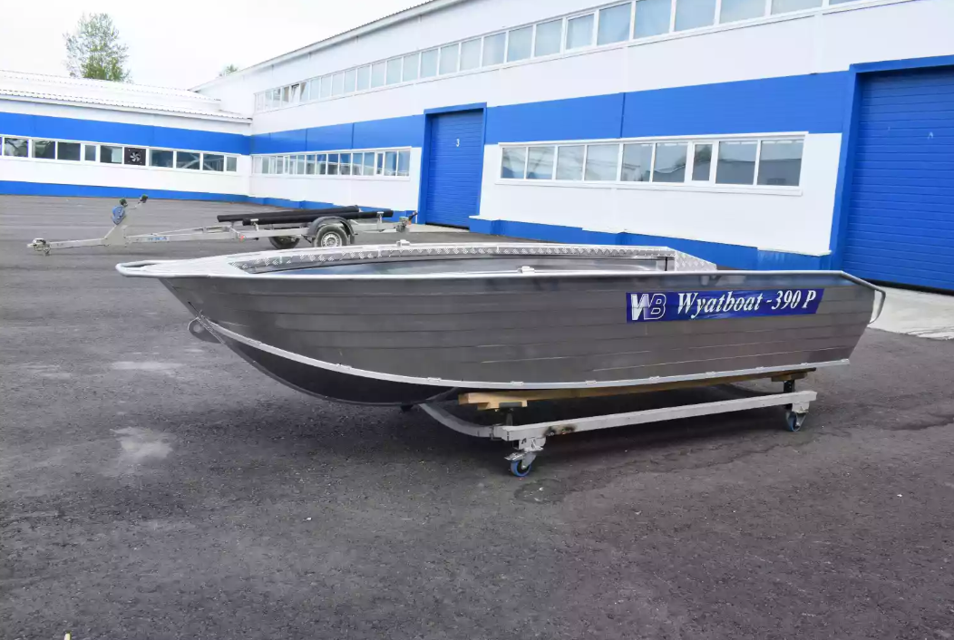 Алюминиевая лодка Wyatboat-390Р Увеличенный борт в Череповце