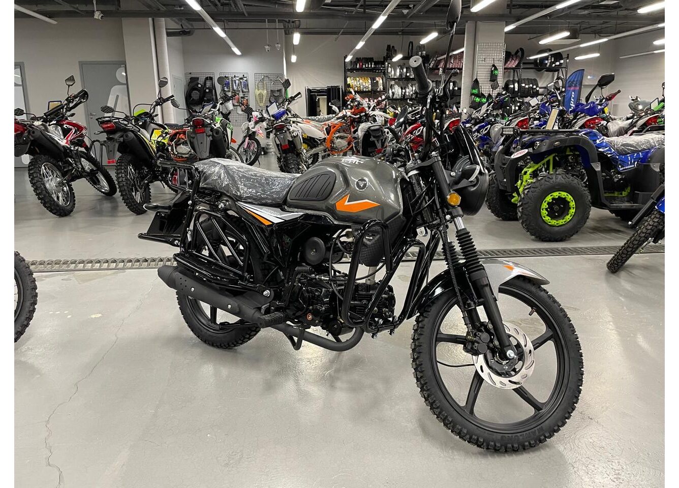 Мопед VMC NOVA 49сс (125сс) Led Full, дисковый тормоз, RKB RATO с баланс. валом, сигнализация в Череповце