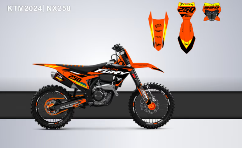 Кроссовый мотоцикл Sanchez Fury NX250 в Череповце