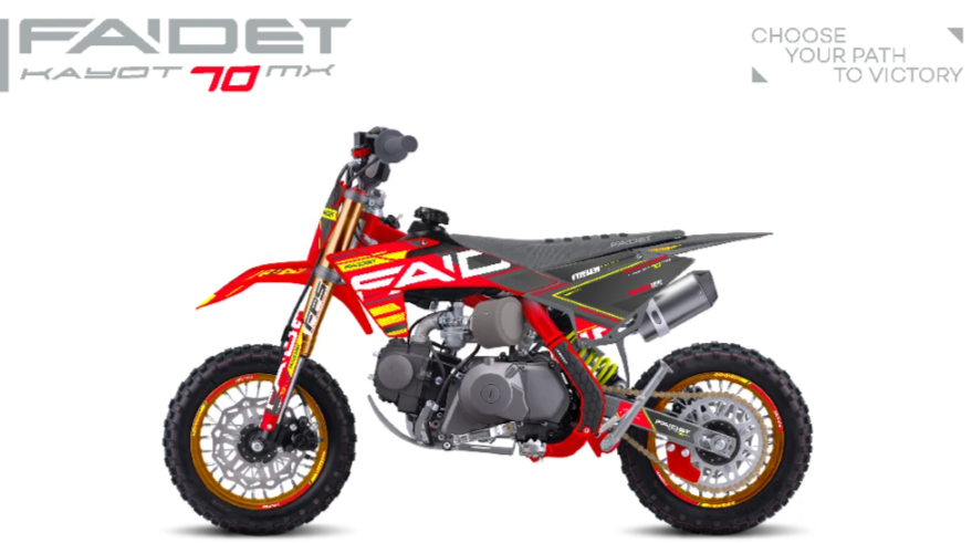 Питбайк FAIDET KAYOT 70 12/10 в Череповце