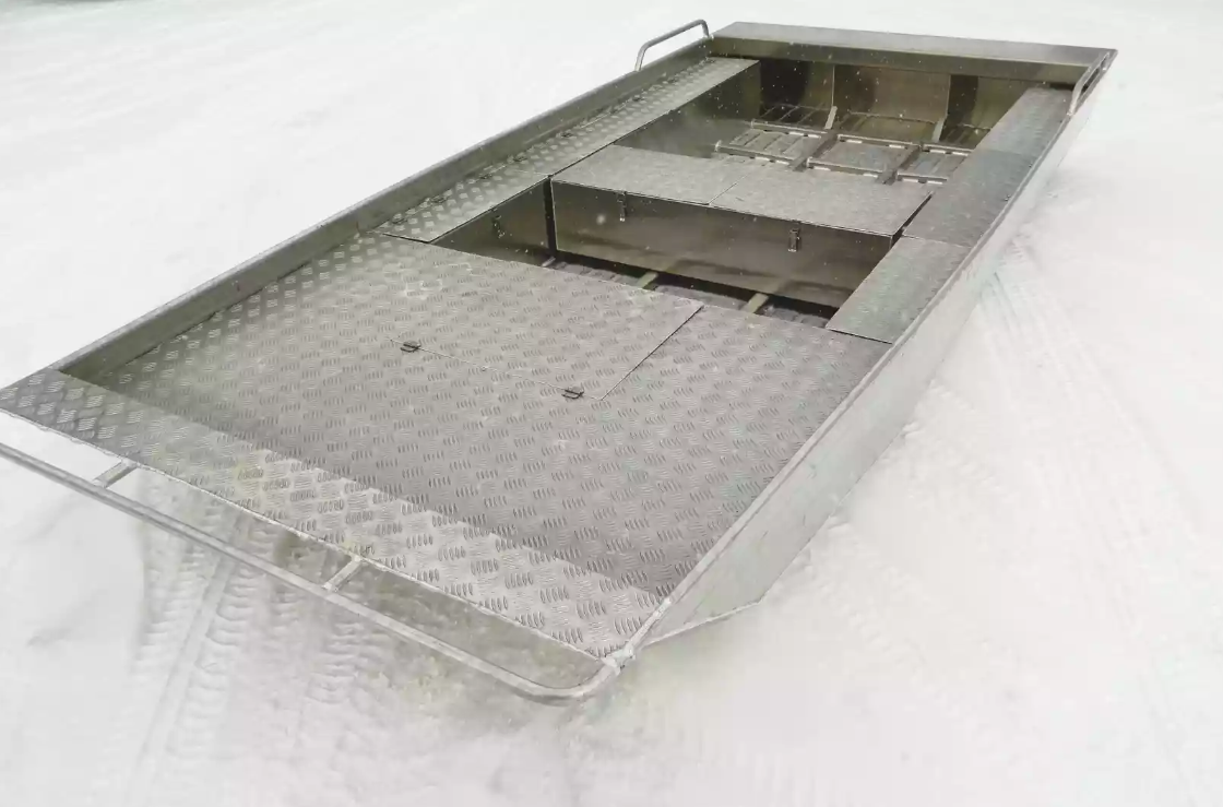 Алюминиевая лодка Wyatboat-390 Jonboat в Череповце