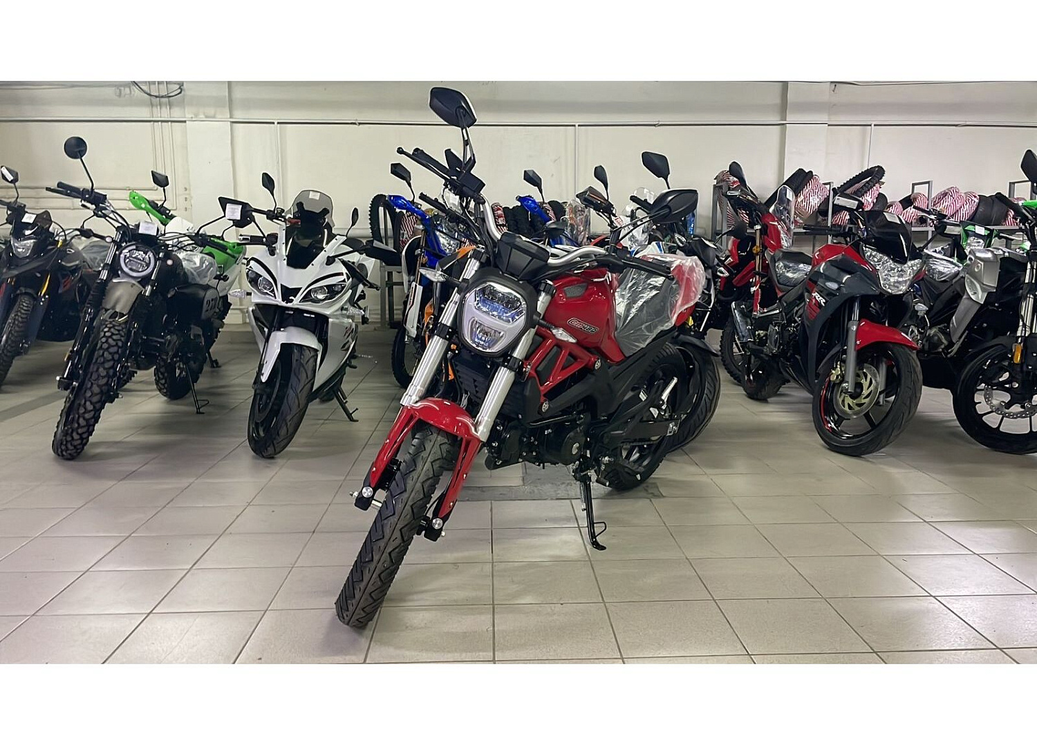 Мотоцикл VMC Monster - 125сс (replica Ducati Monster), дисковый тормоз в Череповце