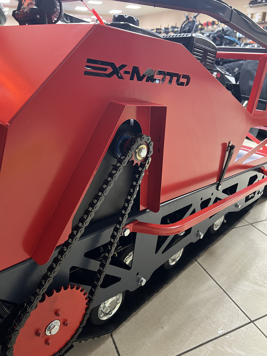 Мотобуксировщик EX-MOTO SNOWDOG S500 15л.с в Череповце