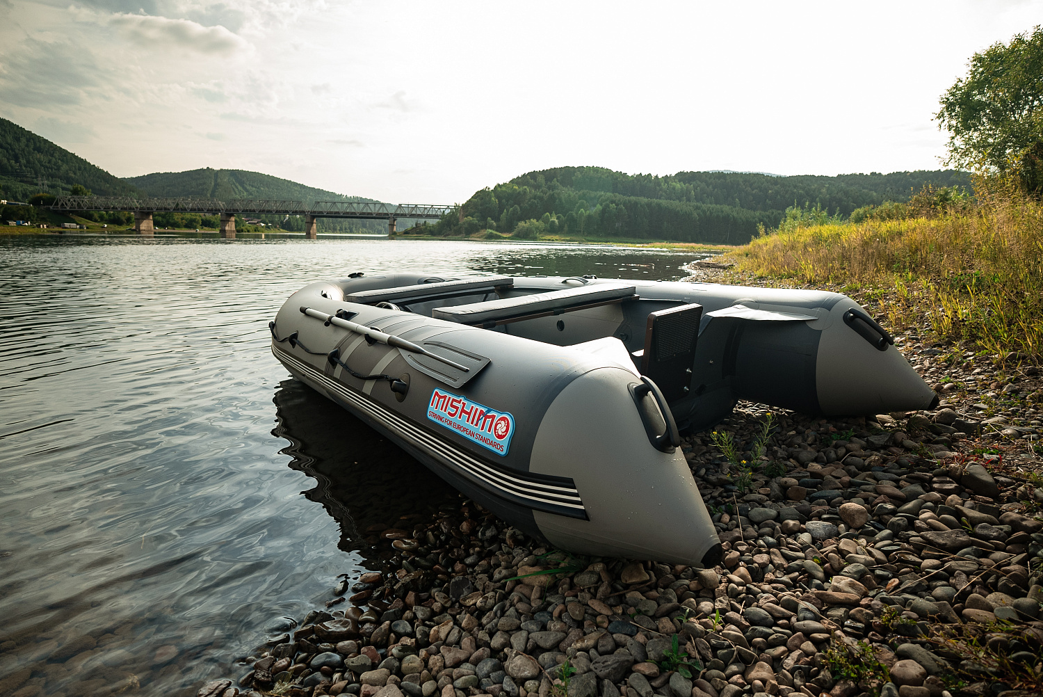 Лодка MISHIMO RIVER JET 390 под водомет в Череповце