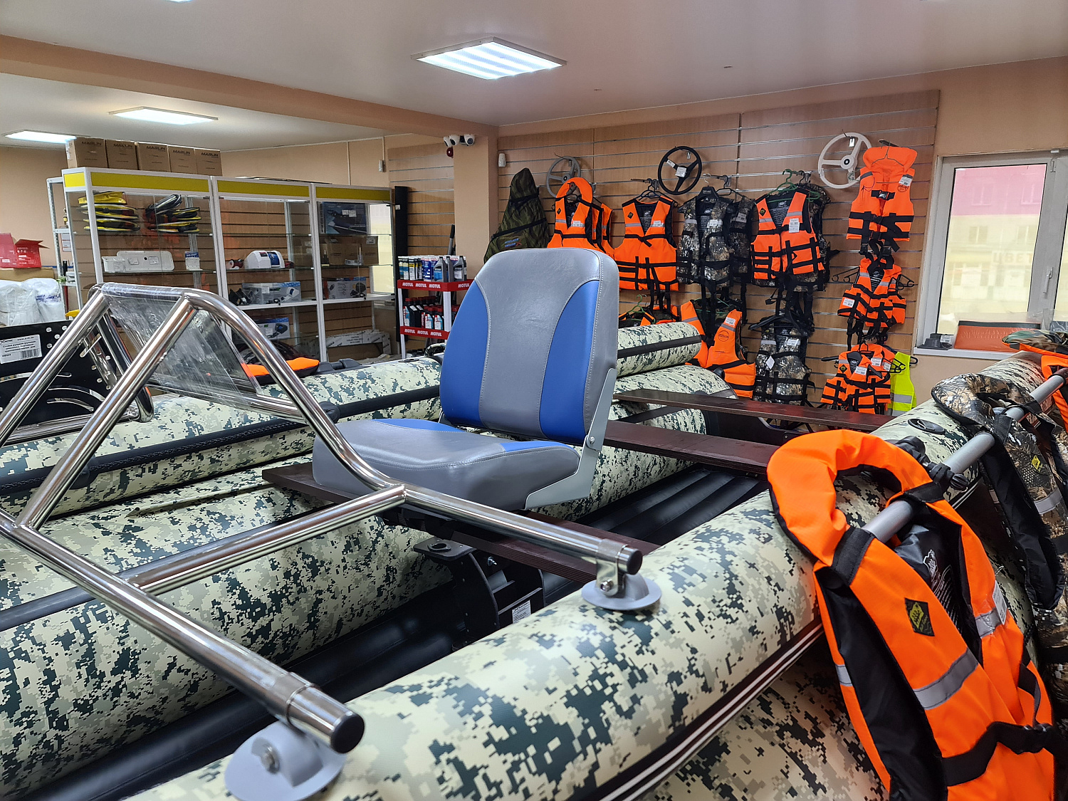 КРЕСЛО МЯГКОЕ РАСКЛАДНОЕ С ПОВОРОТНЫМ МЕХАНИЗМОМ ДЛЯ ЛОДОК в Череповце