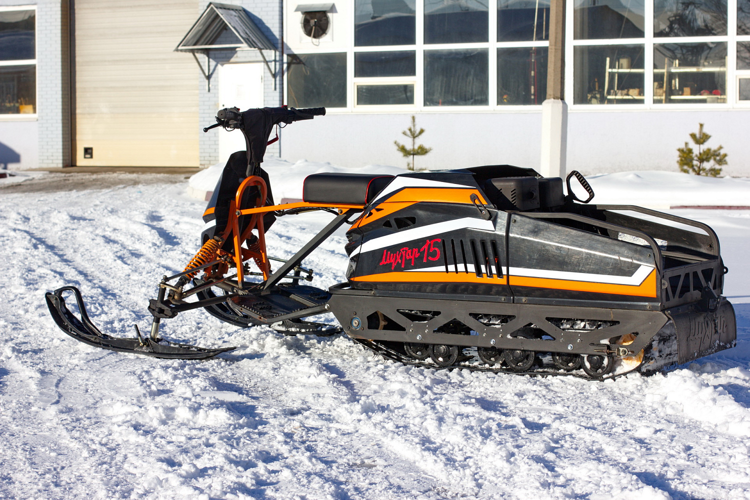 Мотобуксировщик IRBIS Мухтар 15 с лыжным модулем в комплекте в Череповце