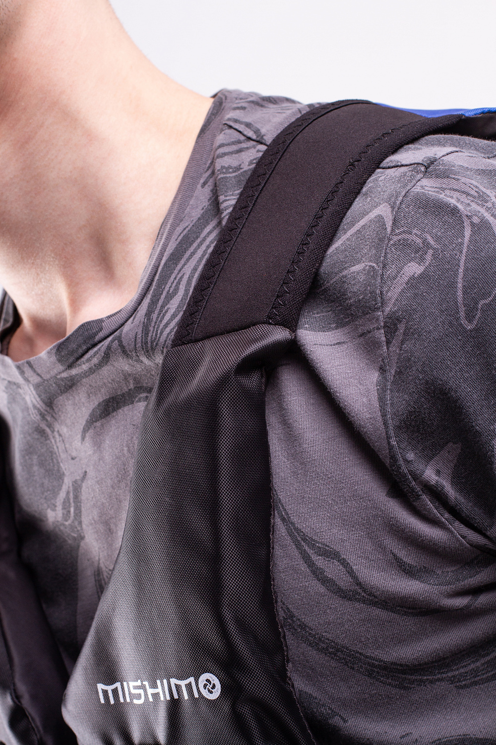 Жилет спасательный MISHIMO PRO Премиум качества Черно-синий в Череповце