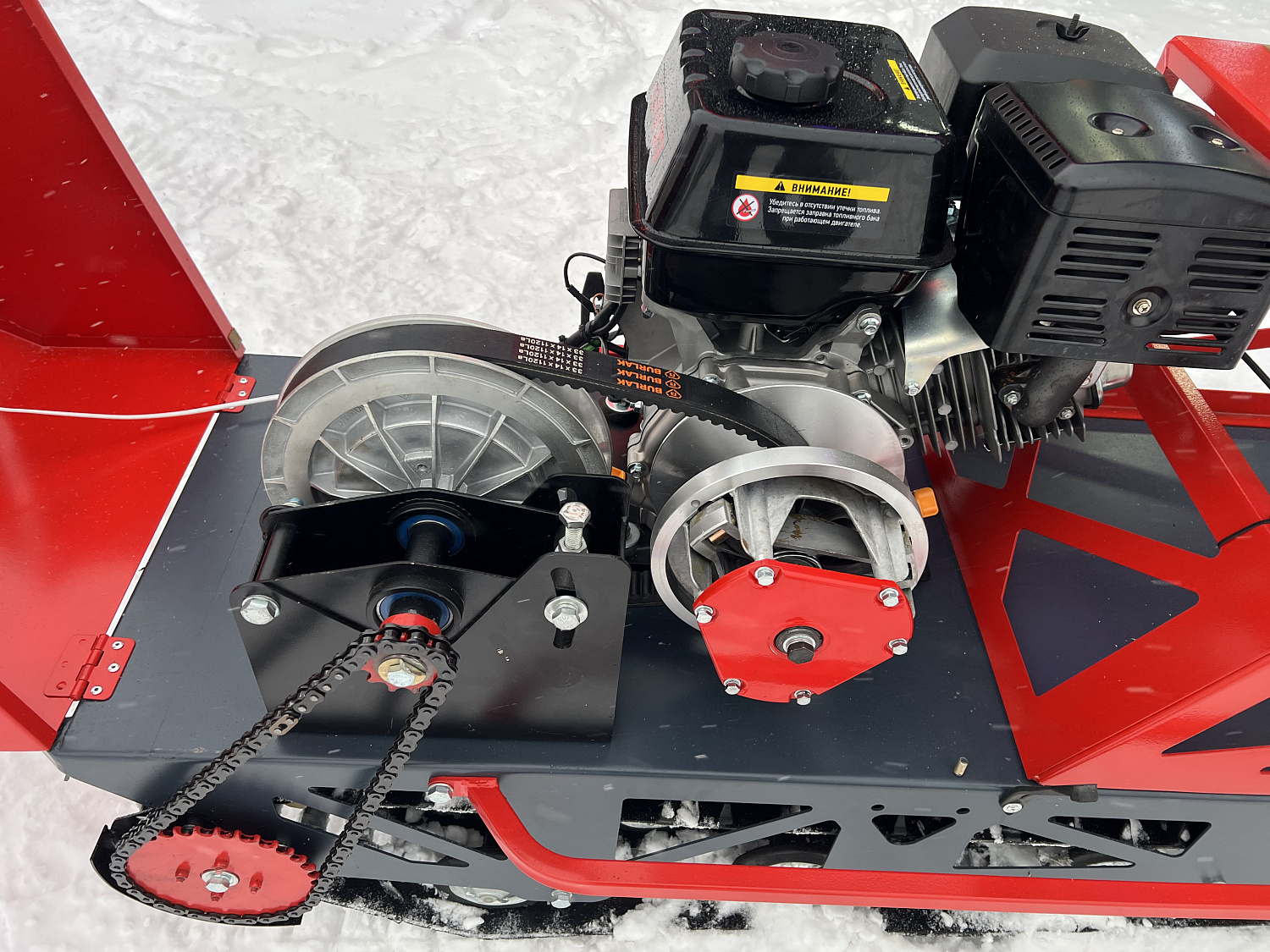 Мотобуксировщик EX-MOTO SNOWDOG S500 15л.с в Череповце