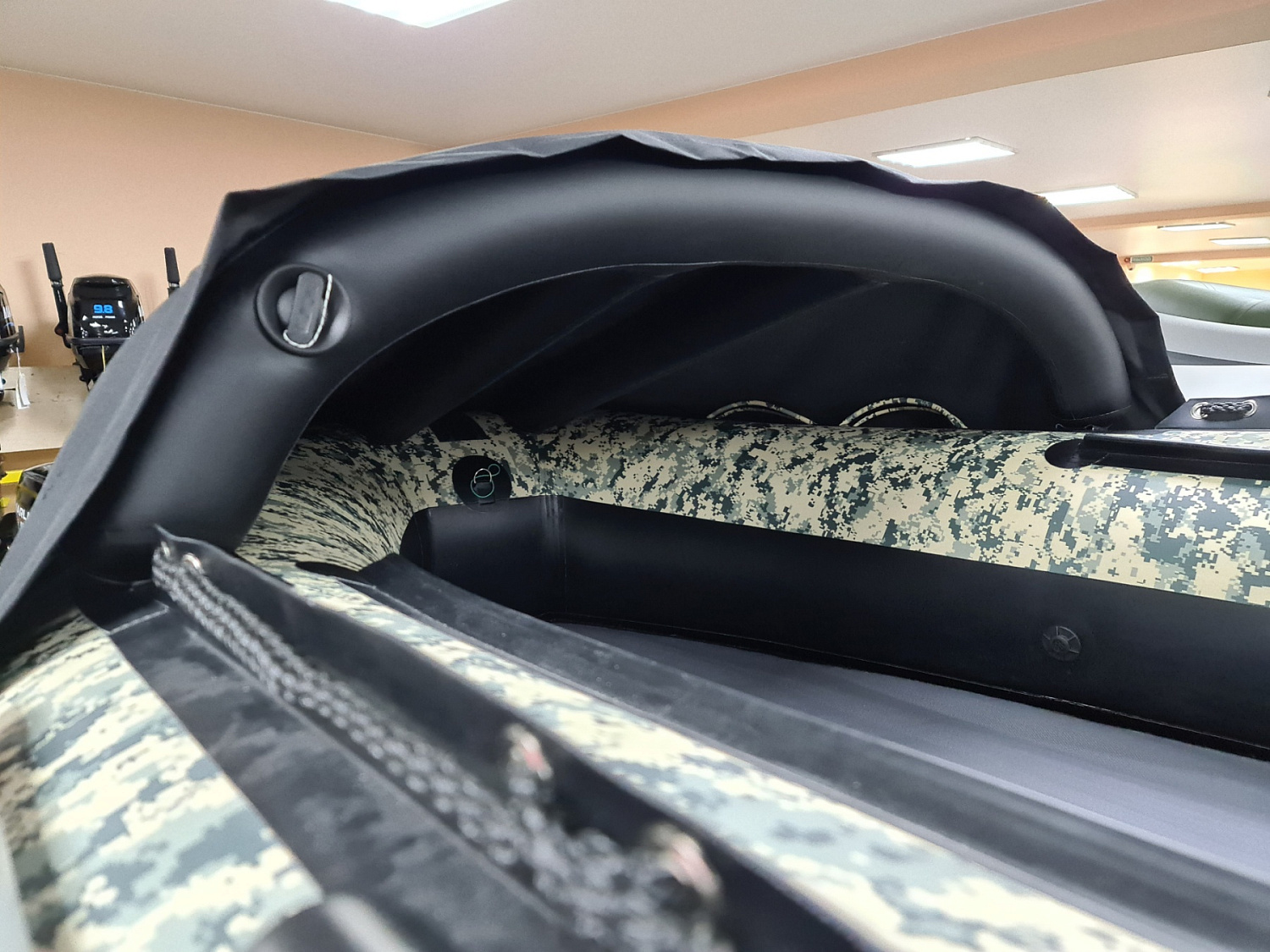 КОМПЛЕКТ НОСОВОГО ТЕНТА К ЛОДКЕ SMARINE AIR MAX 380 ЧЕРНЫЙ в Череповце