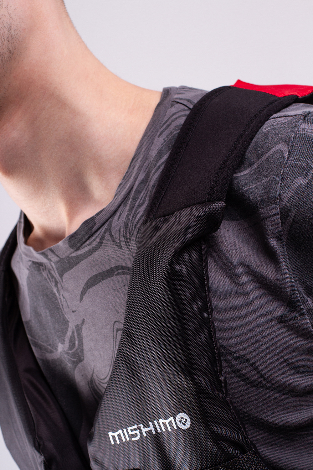 Жилет спасательный MISHIMO PRO Премиум качества Черно-красный в Череповце